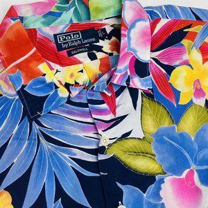 Ralph Lauren Men's Large Hawaiian Shirt Caldwell
